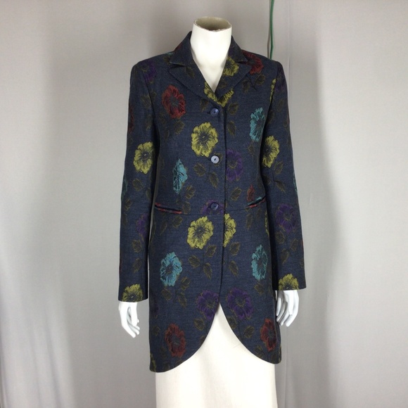 Gigli Jackets & Blazers - Gigli brocade frock coat small